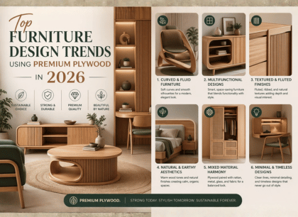 Top Furniture Design Trends Using Premium Plywood in 2026